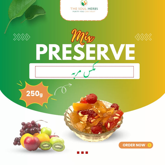 Mix Prserve with Nuts & Super Seeds  اسپیشل مکس مربہ